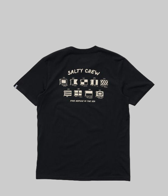 Salty Crew - Call Sign Premium Short Sleeve Tee (Black)