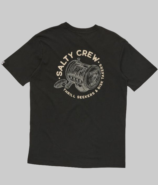 Salty Crew - Reel Good Premium Short Sleeve Tee (Black)