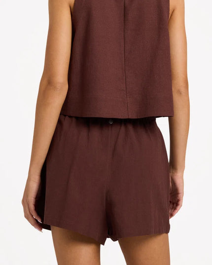 Roxy - Womens Place To Be Linen Shorts