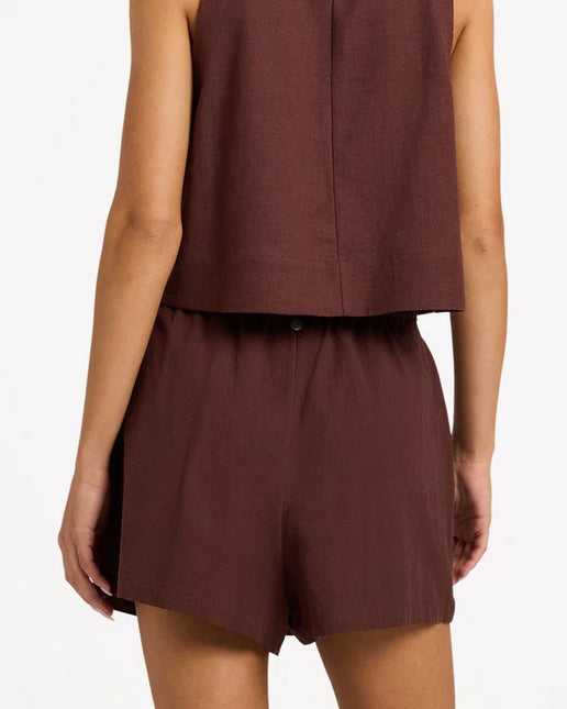 Roxy - Womens Place To Be Linen Shorts