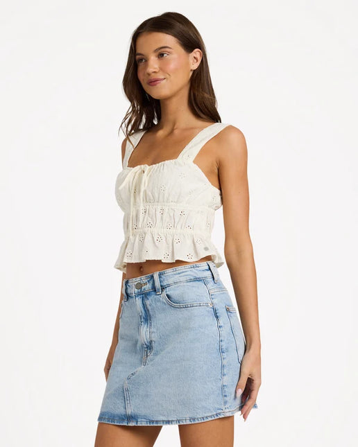 Roxy - Womens Lucky One Sunset Mist Tank Top