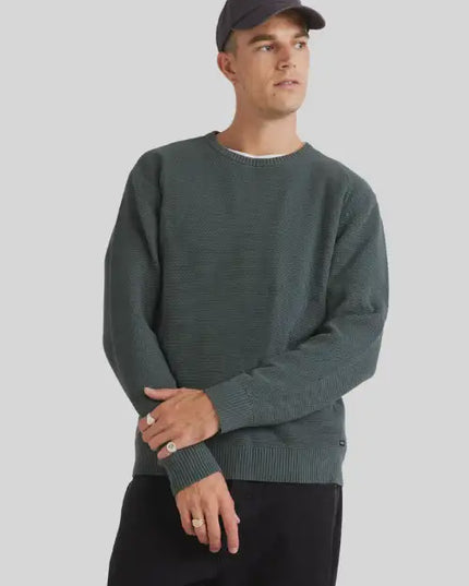 RVCA - Duke Crew Knit (Olive)