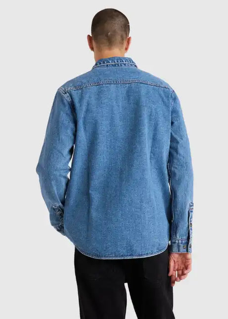 RVCA - Classic Denim Long Sleeve Shirt