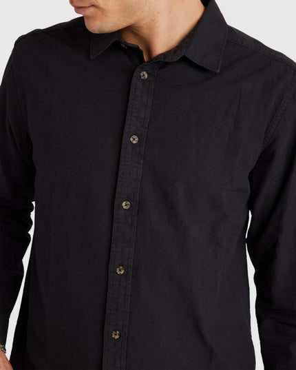 RVCA - Base Linen Long Sleeve Shirt