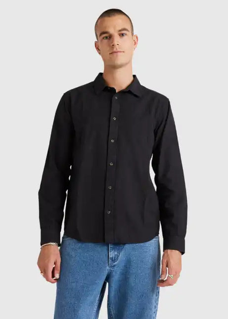 RVCA - Base Linen Long Sleeve Shirt