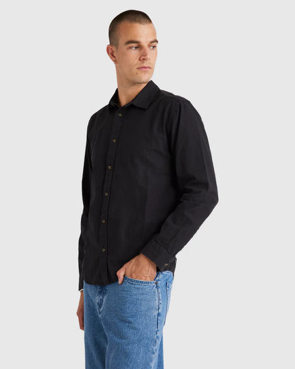 RVCA - Base Linen Long Sleeve Shirt