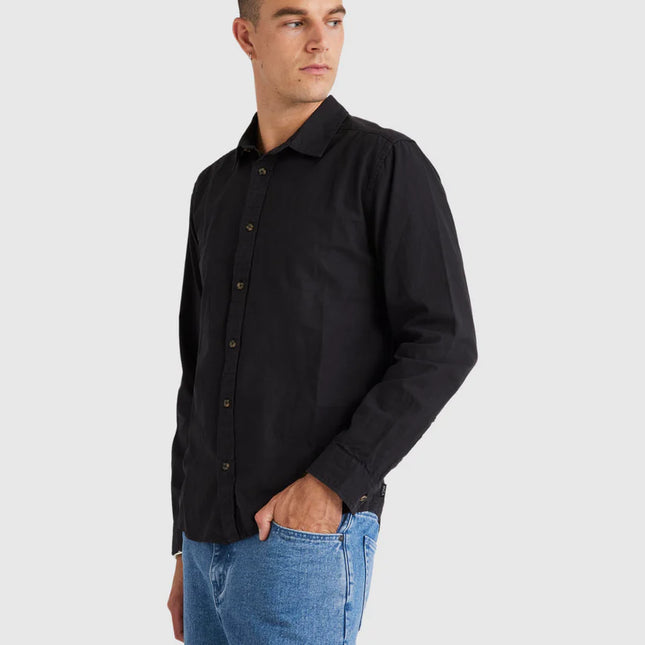 RVCA - Base Linen Long Sleeve Shirt