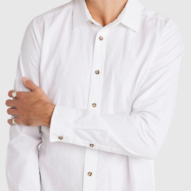 RVCA - Base Linen Long Sleeve Shirt