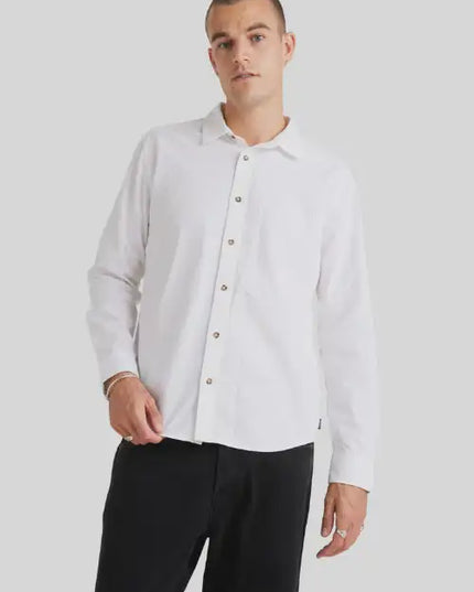 RVCA - Base Linen Long Sleeve Shirt