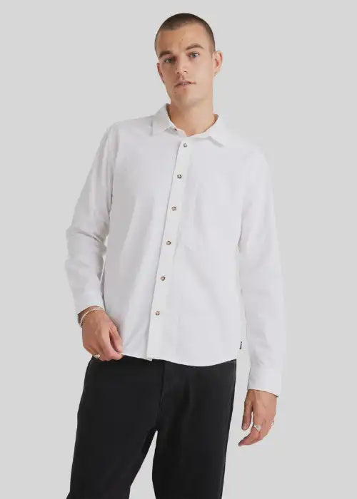 RVCA - Base Linen Long Sleeve Shirt