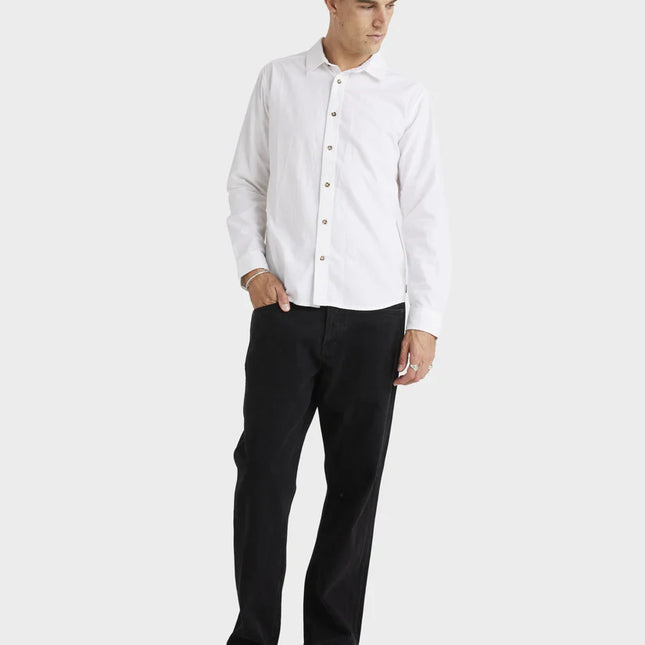 RVCA - Base Linen Long Sleeve Shirt
