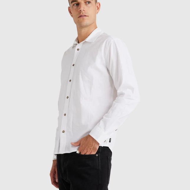 RVCA - Base Linen Long Sleeve Shirt