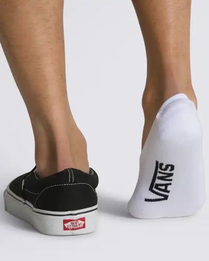 Vans - Classic Super No Show Socks 3 Pack (White)