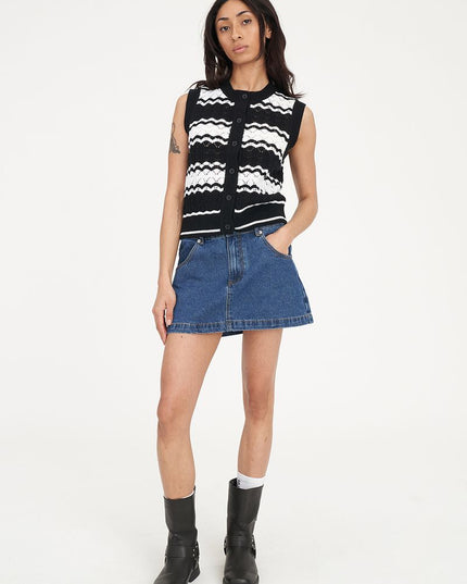 Huffer - Ziggy Stripe Vest