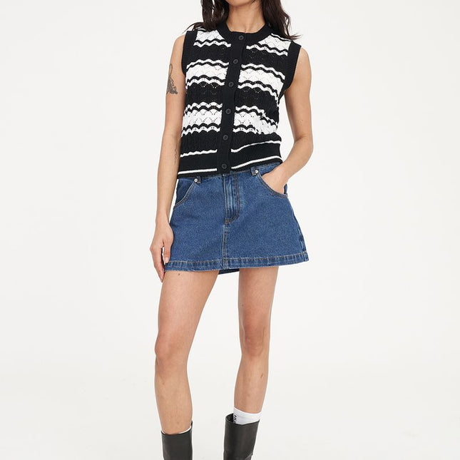 Huffer - Ziggy Stripe Vest