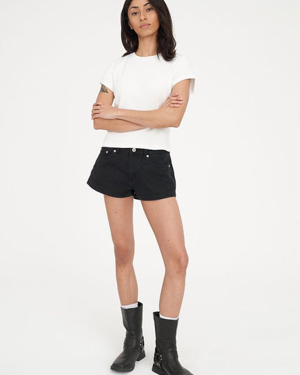 Huffer - Rib Mini Tee 290/Homebound