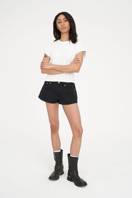 Huffer - Rib Mini Tee 290/Homebound