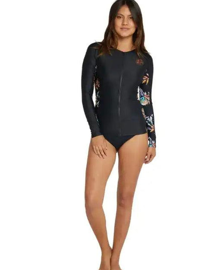 O'Neill - Bahia Front Zip Long Sleeve Rash Vest - Westside Surf + Street