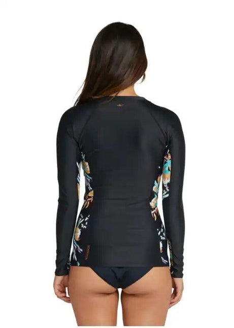 O'Neill - Bahia Front Zip Long Sleeve Rash Vest - Westside Surf + Street