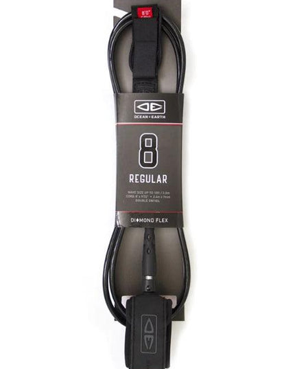 Ocean & Earth - Regular 8'0" Moulded Leash - Westside Surf + Street