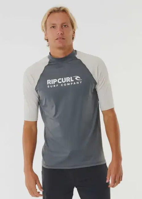 Rip Curl -Shock UV Short Sleeve Rash Vest - Westside Surf + Street