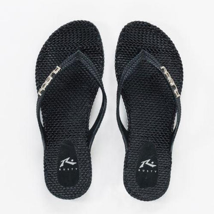 Rusty - Flippin Thong (Black) - Westside Surf + Street