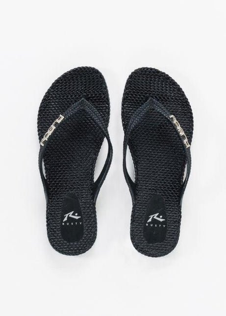 Rusty - Flippin Thong (Black) - Westside Surf + Street