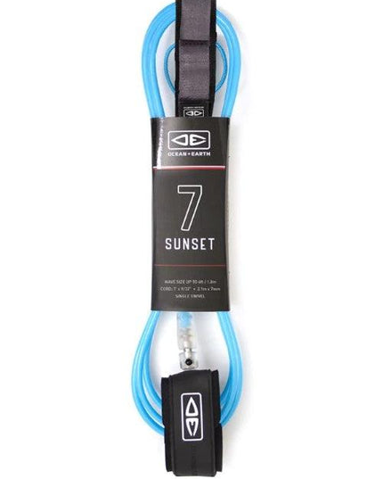 Ocean & Earth - Sunset 7'0" Moulded Leash - Westside Surf + Street