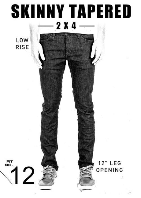 Volcom - 2x4 Tapered Jean - Westside Surf + Street