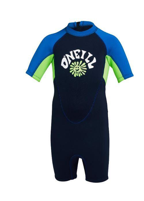 Oneill - Boys Toddler Reactor Back Zip Short Sleeve 2mm - Westside Surf + Street