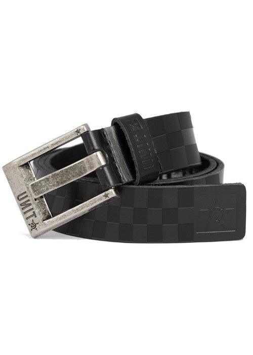 Checkers Leather Belt - Westside Surf + Street