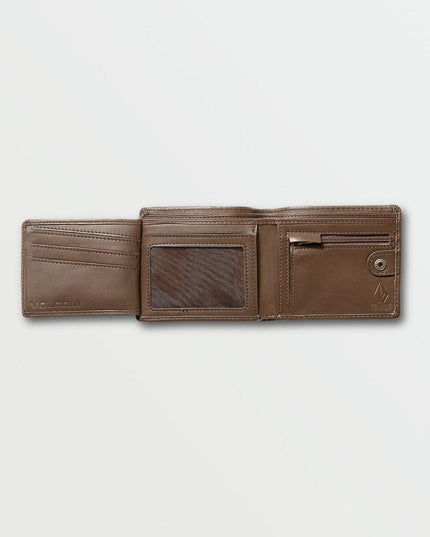 Volcom - Single Stone Leather Wallet - Westside Surf + Street