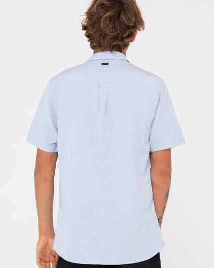Rusty - Overtone Short Sleeve Linen Shirt (Mens) - Westside Surf + Street