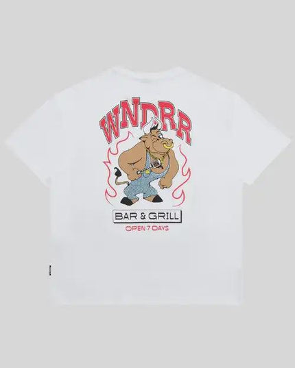 WNDRR - Bar & Grill Box Fit Tee - Westside Surf + Street