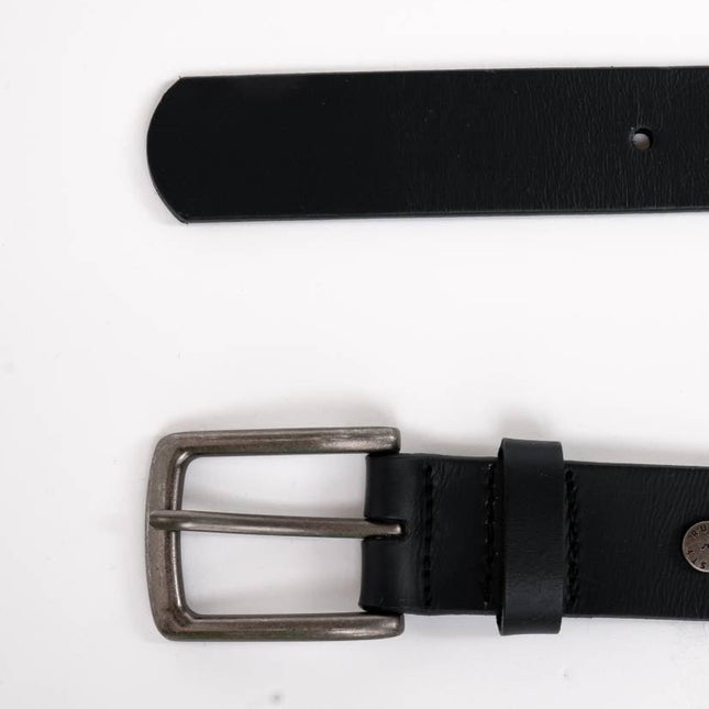 Rusty - High River Leather Belt - Westside Surf + Street