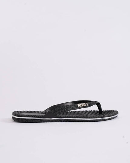 Rusty - Flippin Thong (Black) - Westside Surf + Street