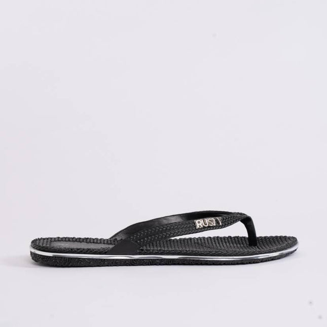Rusty - Flippin Thong (Black) - Westside Surf + Street