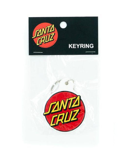 Santa Cruz - Classic Dot Key Ring - Westside Surf + Street
