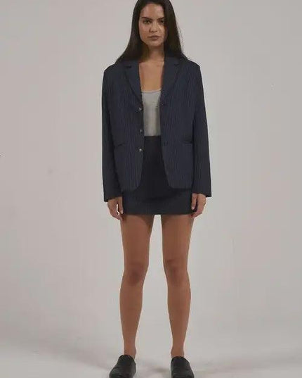 Thrills - Gabrielle Pinstripe Blazer - Westside Surf + Street