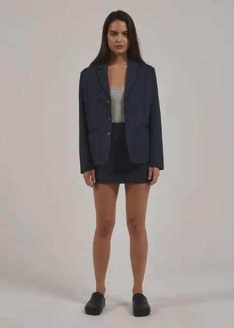 Thrills - Gabrielle Pinstripe Blazer - Westside Surf + Street