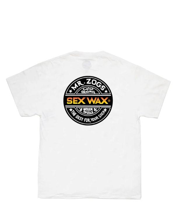 Sexwax - Team Word Fade Orange Tee - Westside Surf + Street