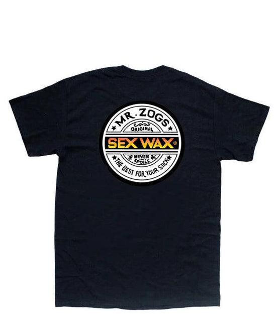 Sexwax - Team Word Fade Orange Tee - Westside Surf + Street