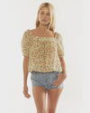 Amuse - Babydoll Woven Top - Westside Surf + Street