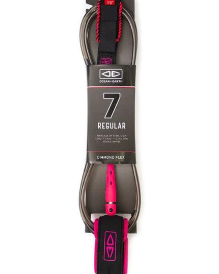 Ocean & Earth - Regular 7'0" Moulded Leash - Westside Surf + Street