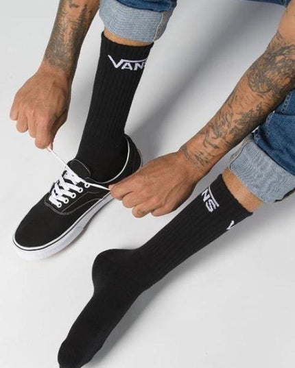 Vans - Classic Crew Socks 3 pk (Black) - Westside Surf + Street