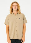 Rip Curl - Washed Short Sleeve Tee (Taupe) - Westside Surf + Street