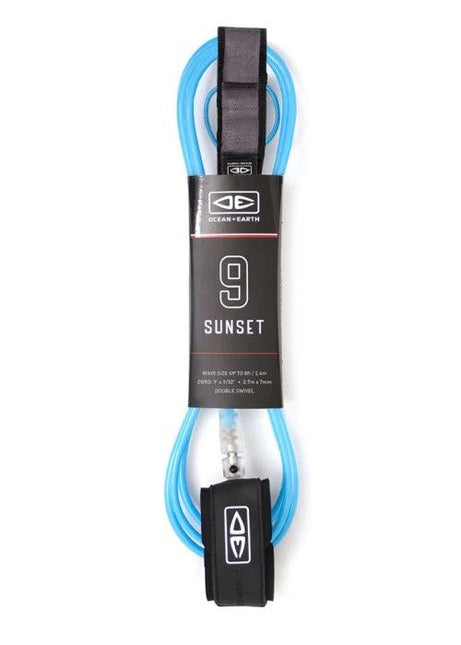 Ocean & Earth - Sunset 9'0" Moulded Leash - Westside Surf + Street