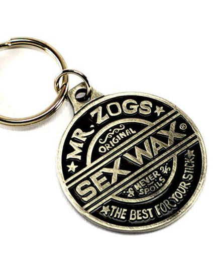 Sexwax Pewter Key Ring - Westside Surf + Street