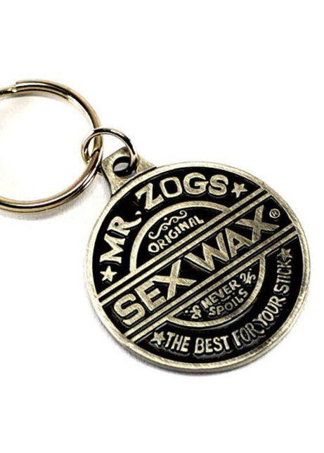 Sexwax Pewter Key Ring - Westside Surf + Street