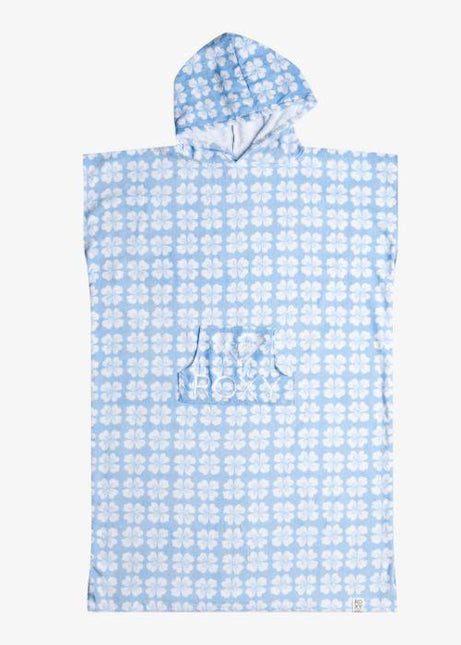 Roxy - RG Stay Magical Printed Hooded Poncho (Clear Sky Clik) - Westside Surf + Street